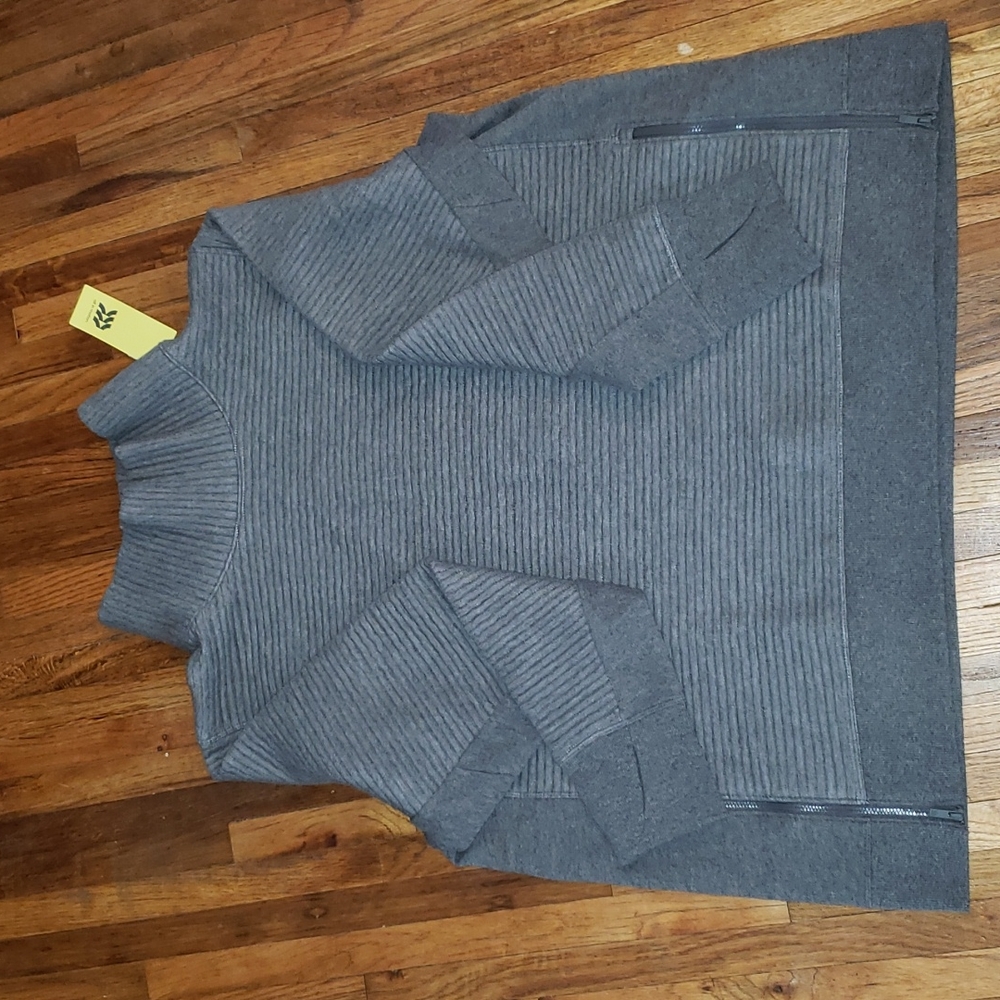 All in motion womens plus size heather grey sweater size 2xl